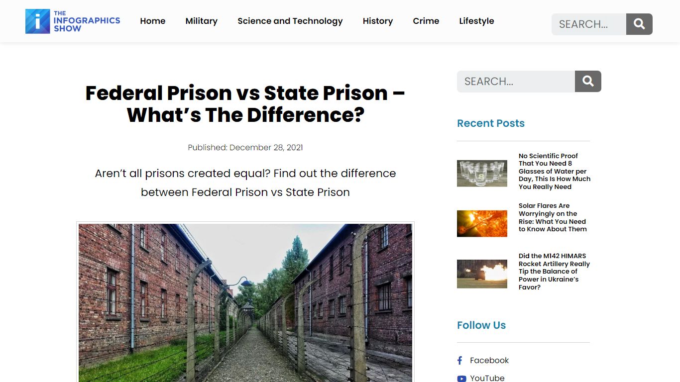 Federal Prison Vs State Prison - What’s The Difference?